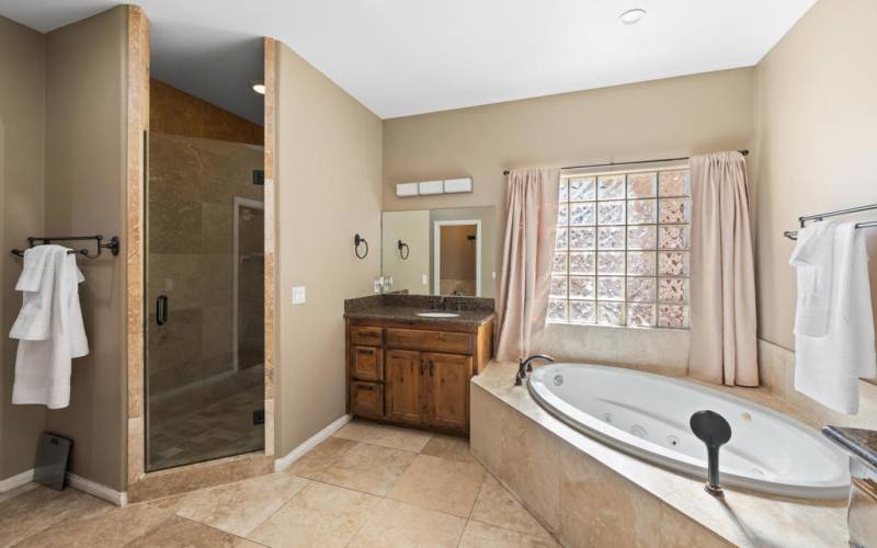 Travertine Tile Shower