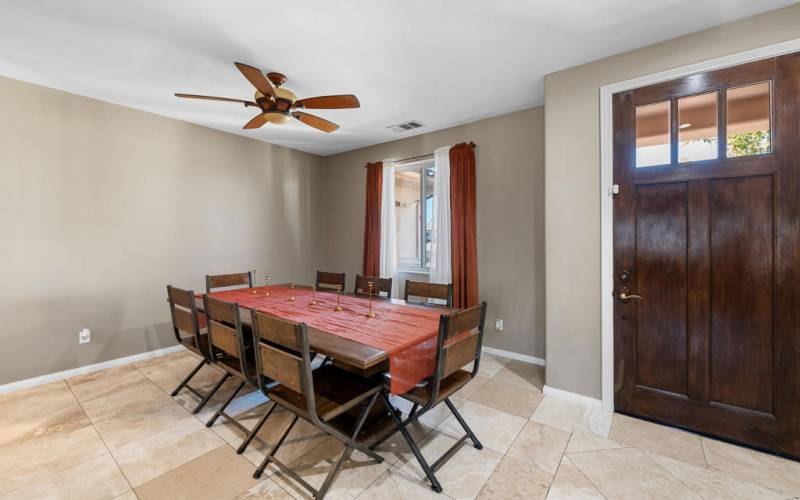 Spacious Dining Room