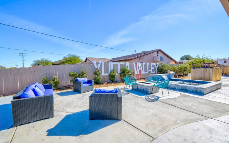 Expansive Outdoor Living Area