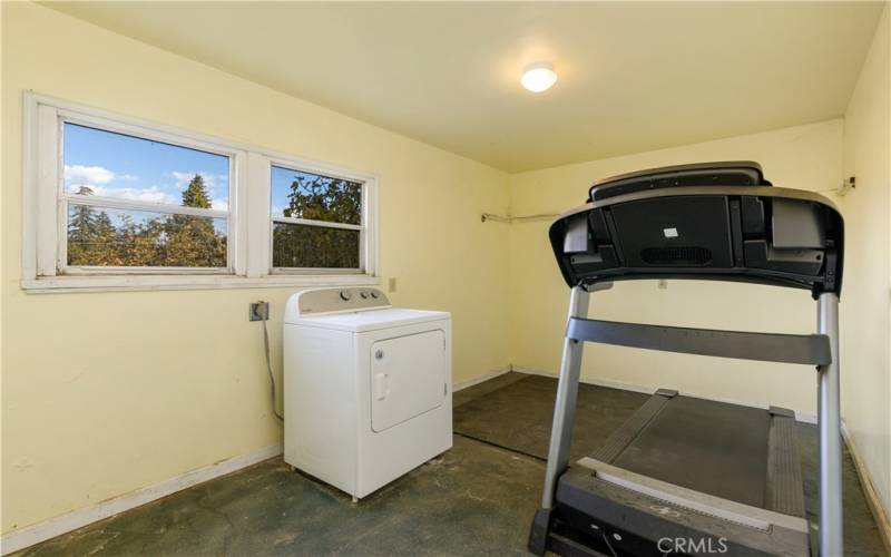 Laundry/Multi-use room in garage.