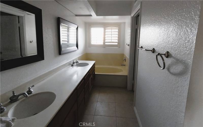 Main suite bathroom