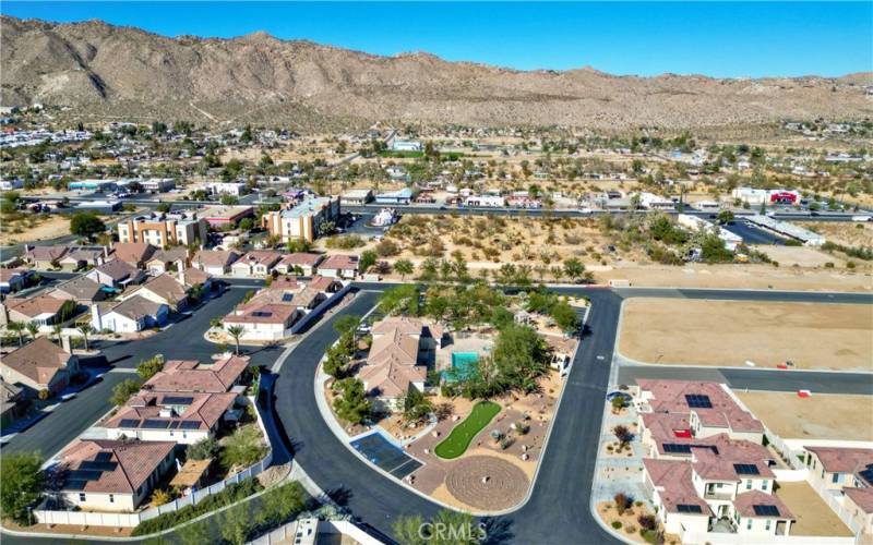 Aerial View Of Desert Vista Village