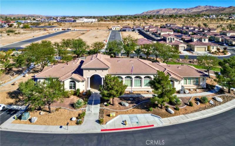 Aerial View Of Clubhouse