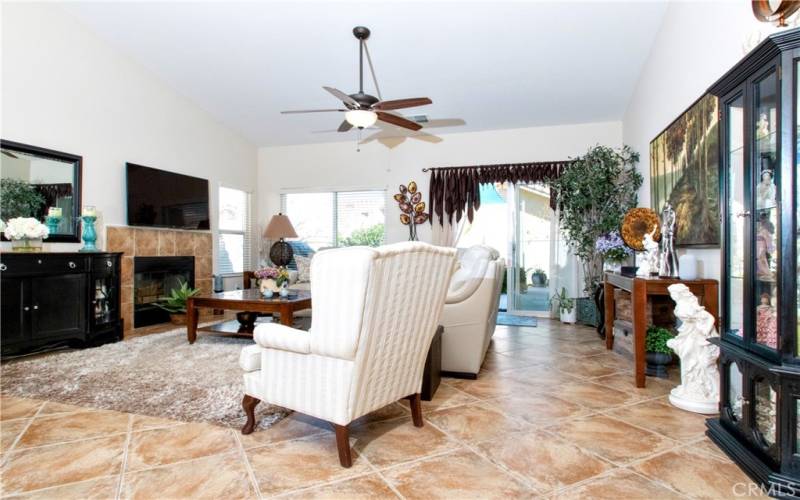 Very Spacious Living Room With High Ceilings