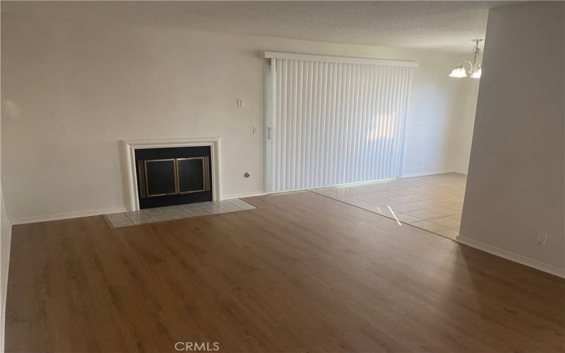 Living Room with Fireplace