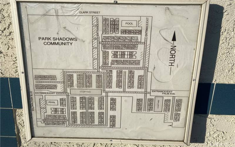 Map of complex