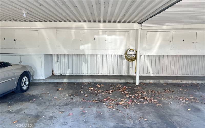 carport with storage