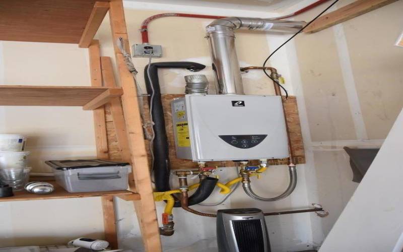 tankless water heating