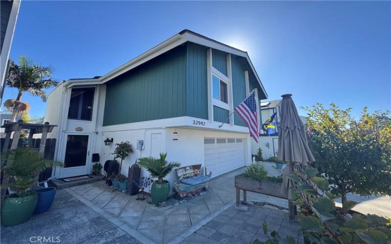 Front of House, Front Door and Front Patio