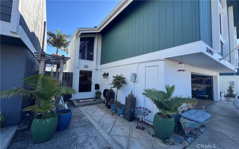 Front Patio and Front Door