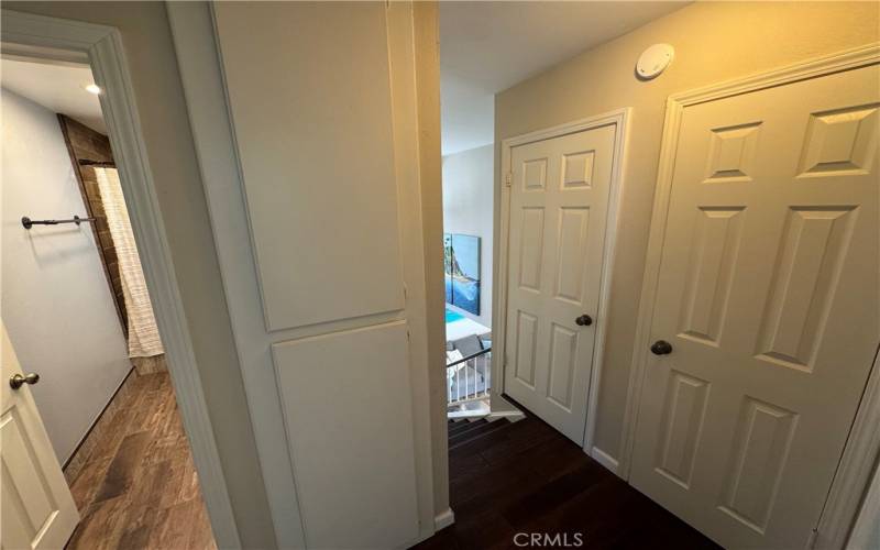 Upstairs Hallway and Storage