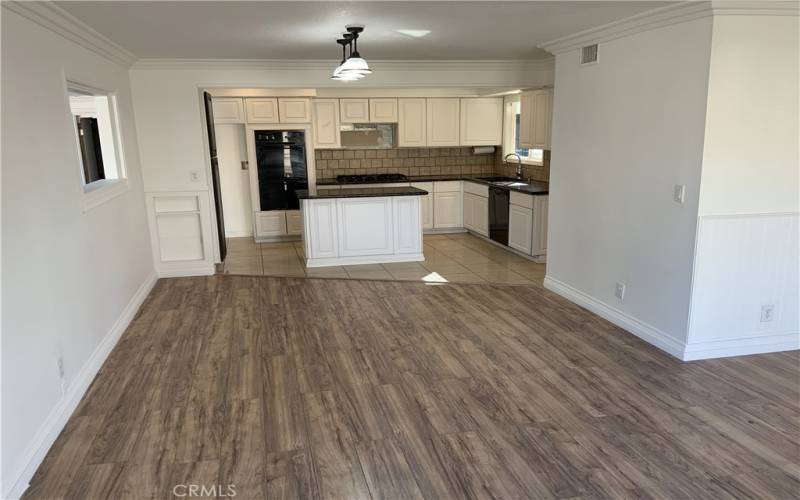 Dinning Area with Kitchen.