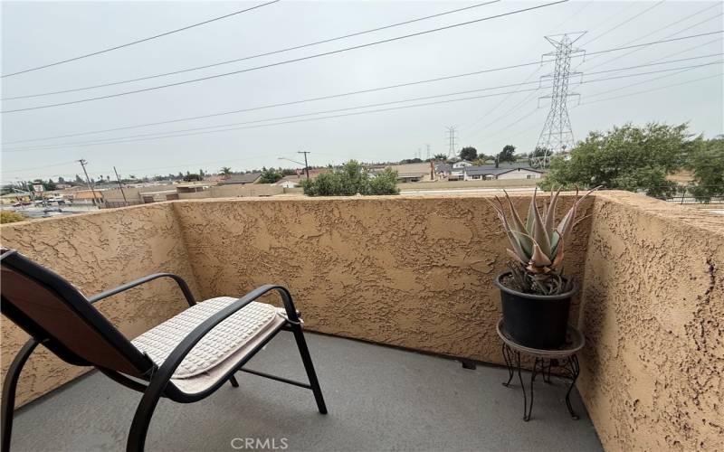 Master bedroom Patio