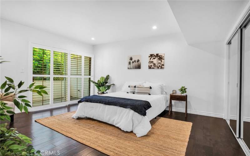 Upstairs Bedroom 1 with Balcony