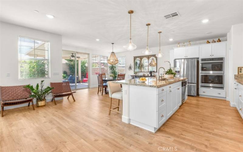 View of kitchen from livingroom