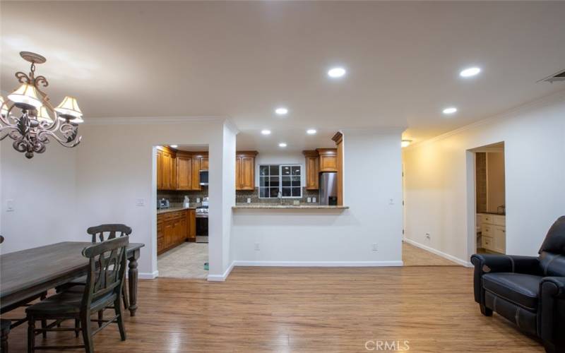 Livingroom off Kitchen