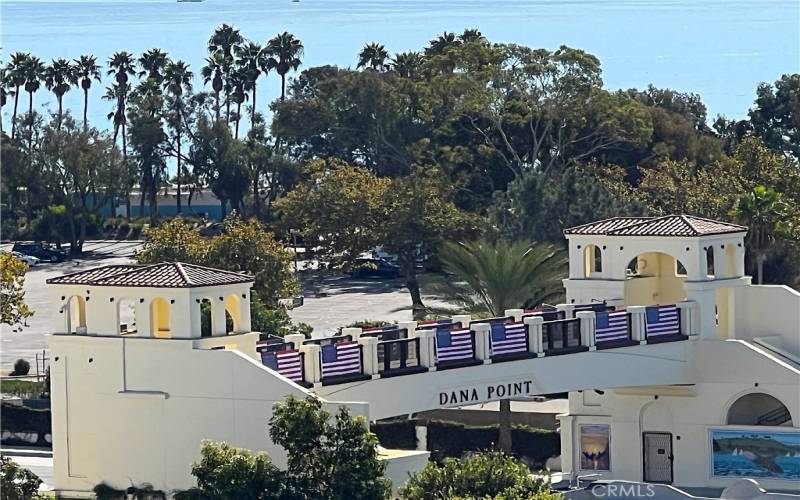 Iconic Dana Point bridge.