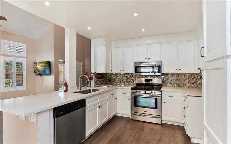 Kitchen Remodeled - Stainless Steel Appliances