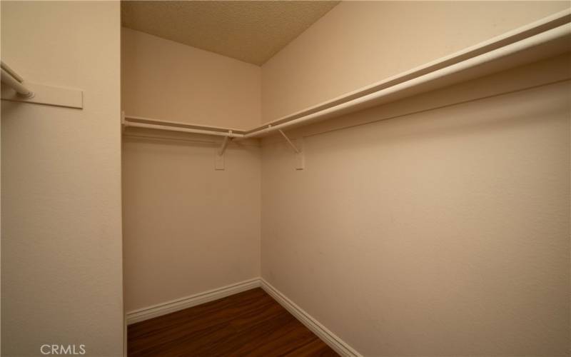 Master Suite Walk-In Closet.