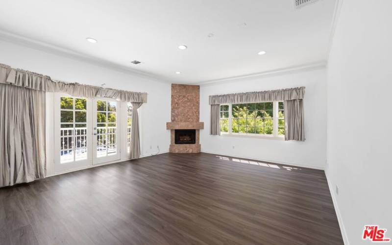 Primary Bedroom with Fireplace