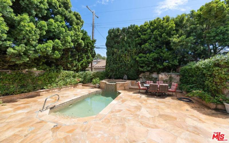 Private Backyard with Pool and Spa