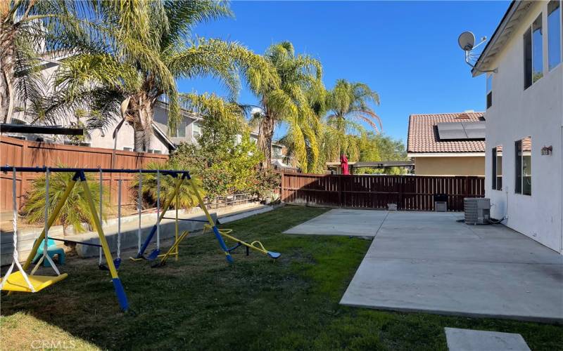 Rear Yard Area View # 1