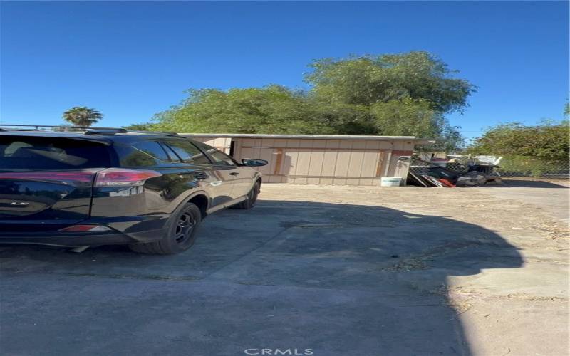 Other View of Large Shed In Rear Yard