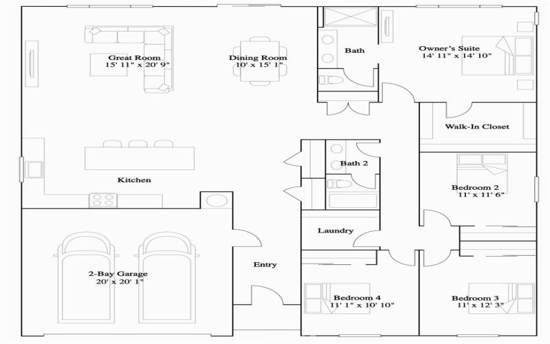 Residence 2 Floorplan