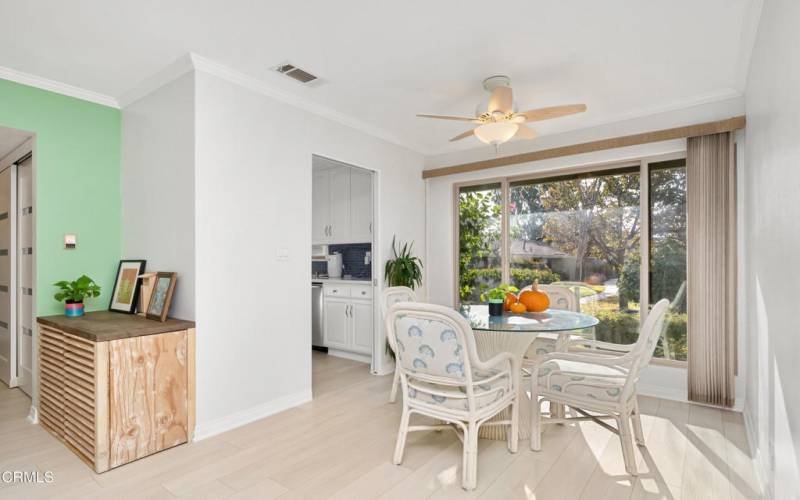 Dining area