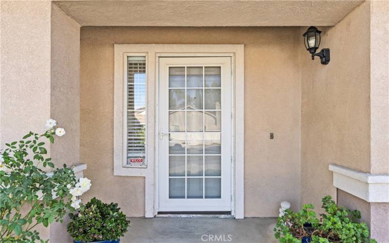 Inviting porch