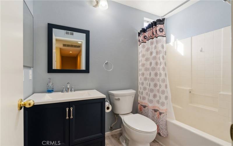 Secondary bathroom