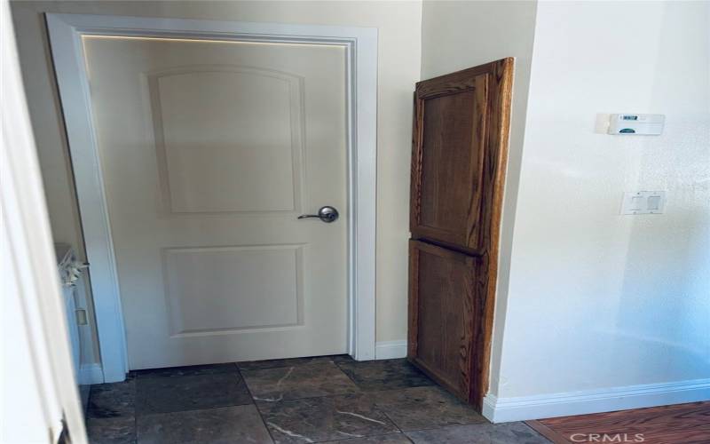 Bathroom near bedroom.