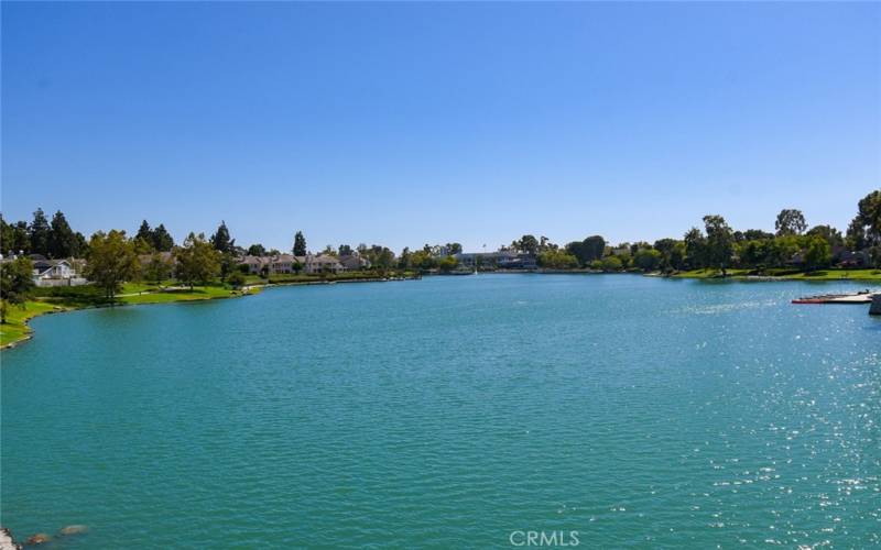 View of the Woodbridge shopping center from the North Lake bridge!