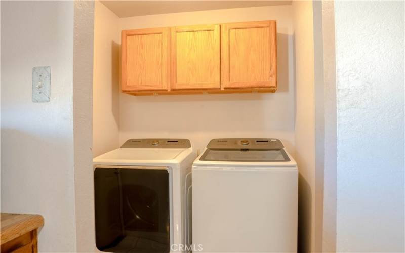 Laundry area off Kitchen