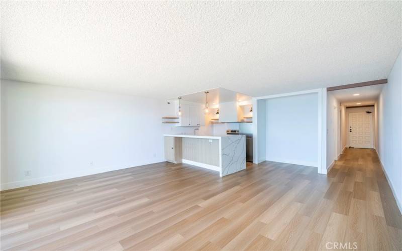 View toward kitchen