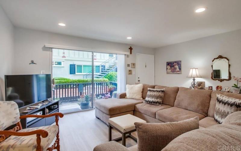 Living Room opens to Patio