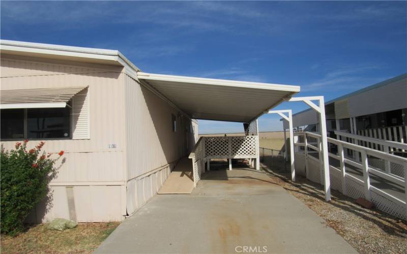 Covered carport