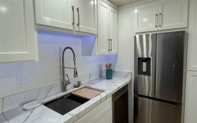 Kitchen with Farmer sink