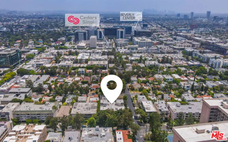 PROXIMITY TO CEDARS-SINAI + BEVERLY CENTER