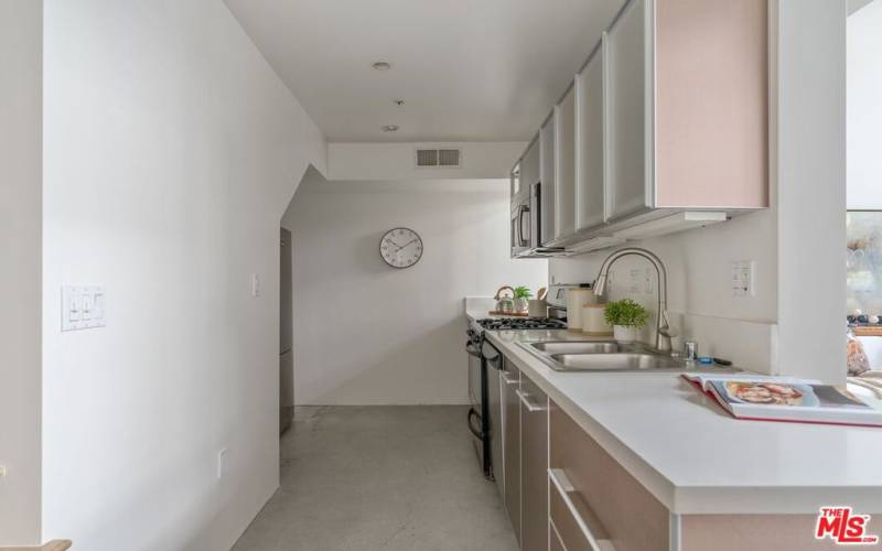 Kitchen featuring Italian cabinetry