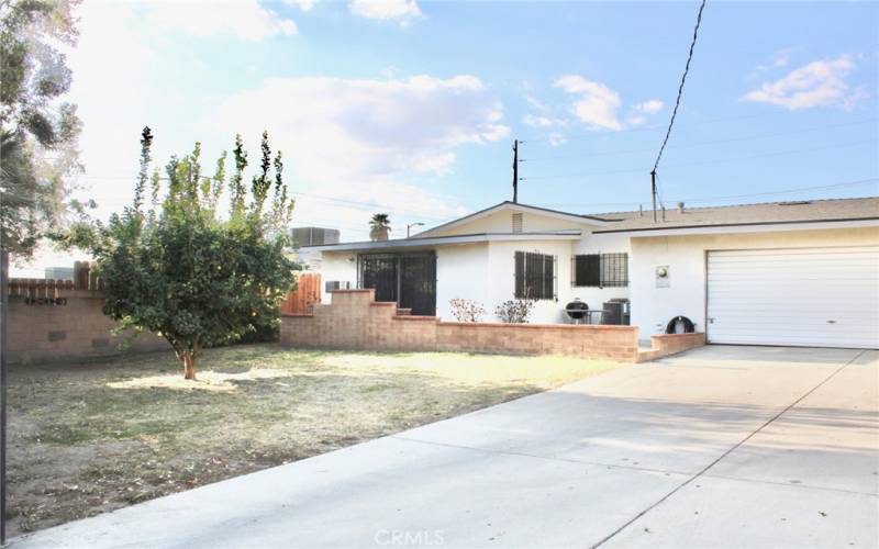 Backyard and Garage
