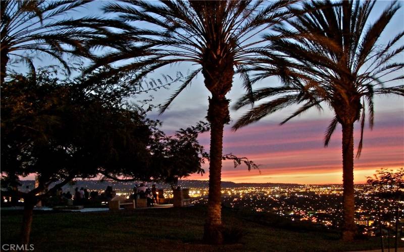 Signal Hill Sunset from Signal View Park