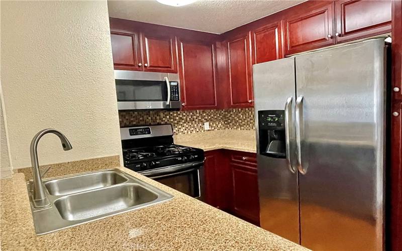 Stainless steel appliances