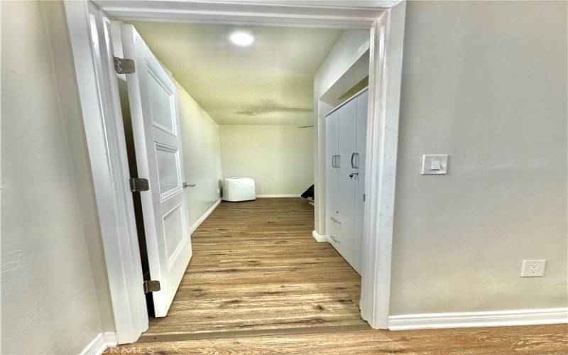 Walkway to Bedroom