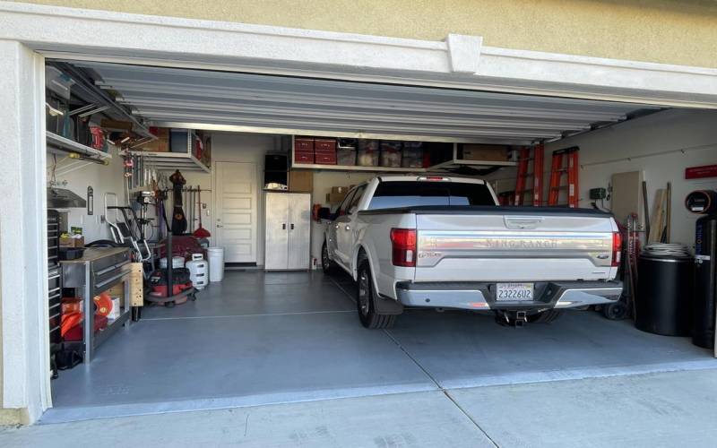 Garage w/Plenty of Storage on top