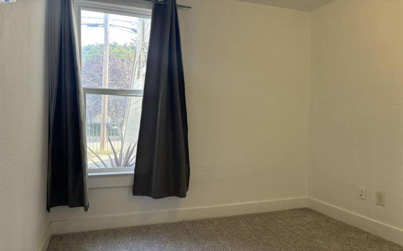 This bright room is freshly painted, has new carpets and is move-in ready!