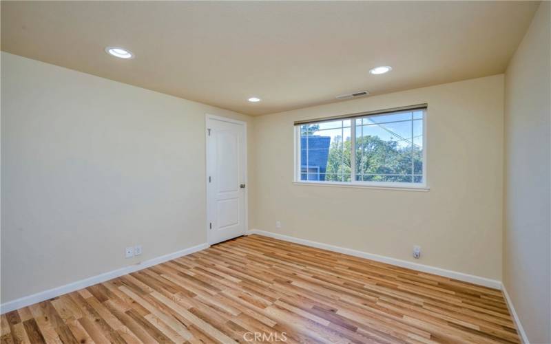 Downstairs fourth bedroom