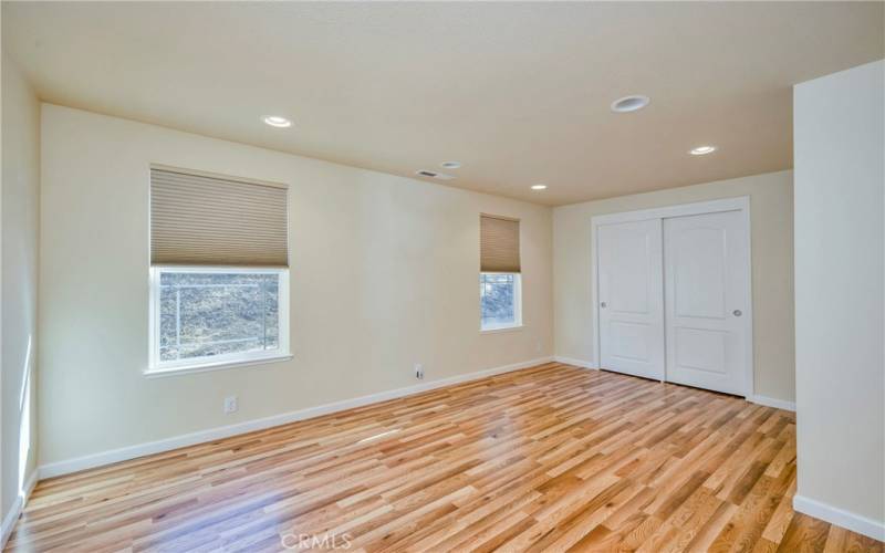 Downstairs third bedroom