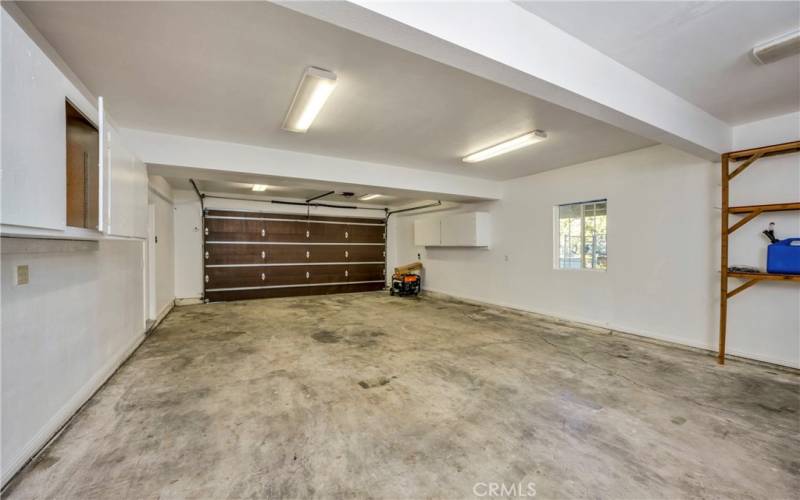 Extra deep garage