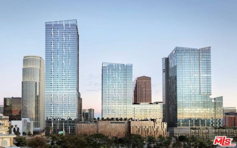 Metropolis is a Gorgeous Collection of Towers in Hip DTLA